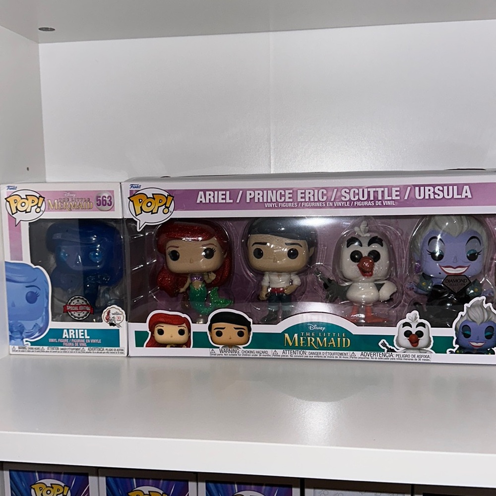 Ariel funko pops